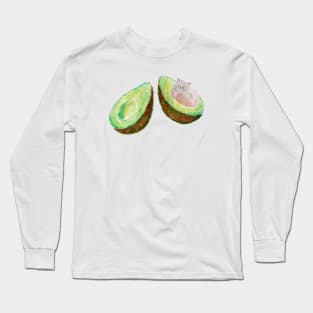 Avocado Nyanco Long Sleeve T-Shirt